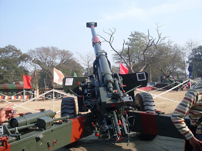 155mm artillery gun in L39, L45 and L52 caliber configurations 