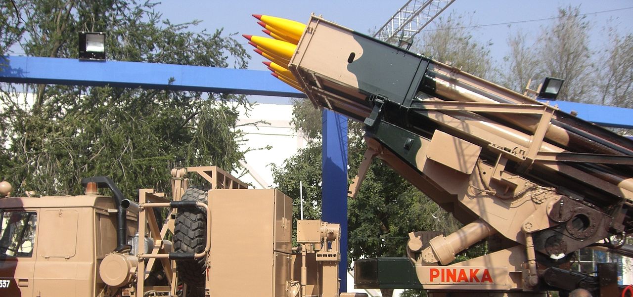 Pinaka rockets manufactured by OFAJ 