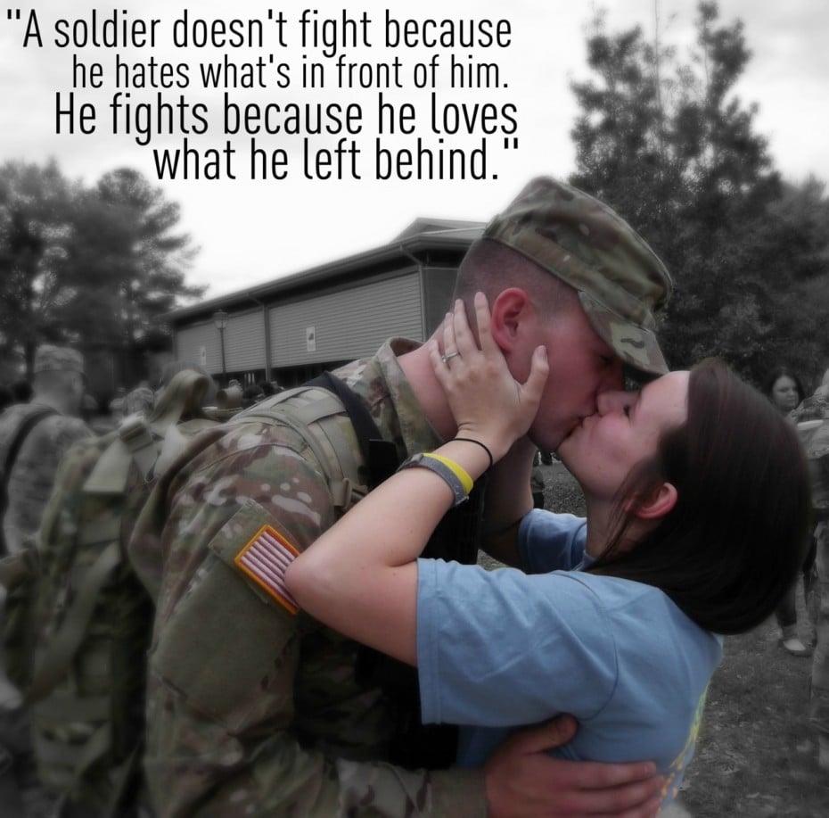 army quotes for girlfriends