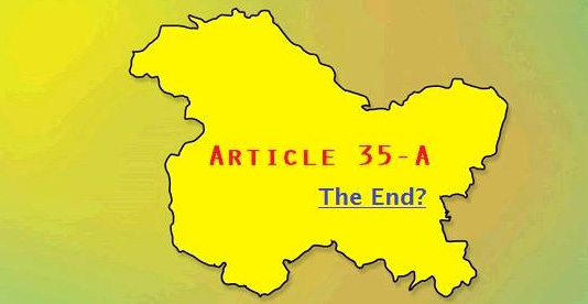 Article 35A (धारा ३५ A) of Indian Constitution in Hindi – एक काला अध्याय Article-35-A-Jammu-Kashmir-धारा 35 A