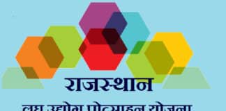 राजस्थान मुख्यमंत्री लघु उद्योग प्रोत्साहन स्कीम 2022 ऑनलाइन आवेदन प्रक्रिया / Rajasthan Chief Minister Small Industries Promotion Scheme 2022 Online Application Process rajasthan-chief-minister-laghu-udyog-protsahan-scheme
