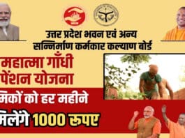 UP Mahatma Gandhi Pension Yojana 2023